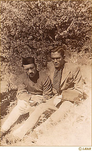 Raja of Mahmudabad and Snny Habibullah