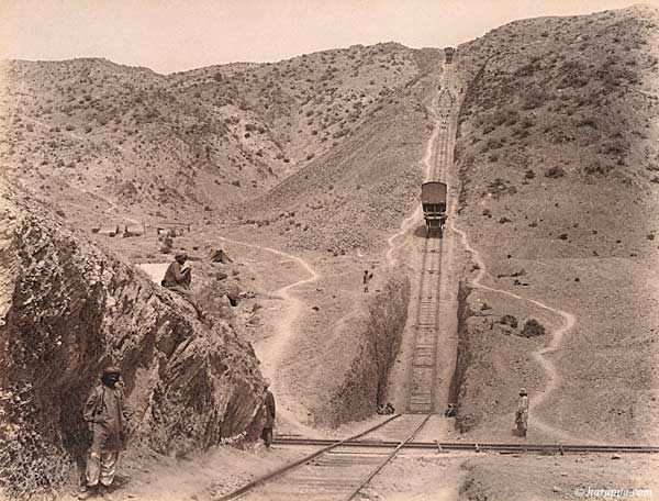 Khojak Tunnel, Baluchistan in 1889