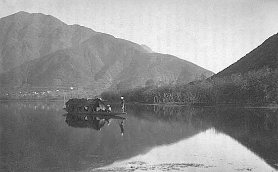 The Dhal Lake, Kashmir