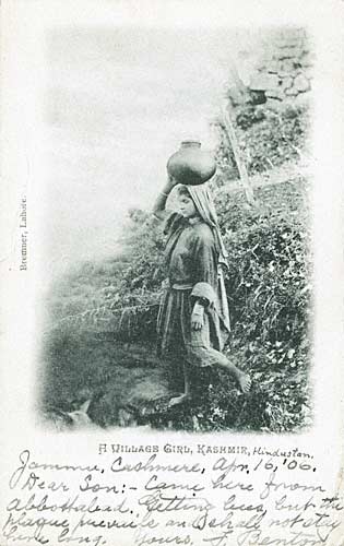 A Village Girl, Kashmir