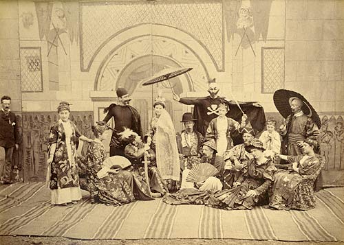 Group of "Alladin." Simla. July 1881