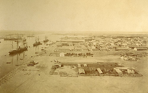 Port Said Harbour [Egypt]. May. 9. 1881