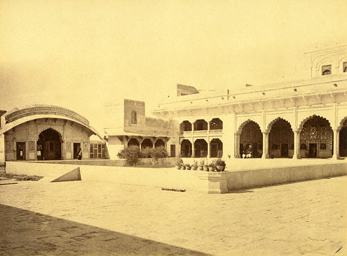 Runjit Singh's palace in Lahore Fort