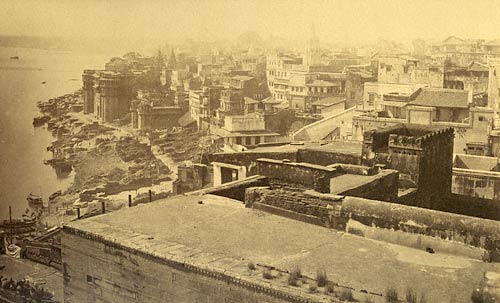 Benares View of the city