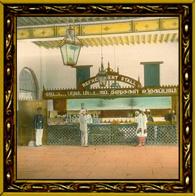 Madras railway station stall