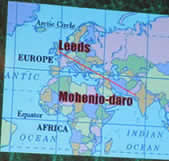 Leeds to Mohenjo-daro