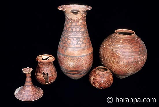 Indus Burial Pottery