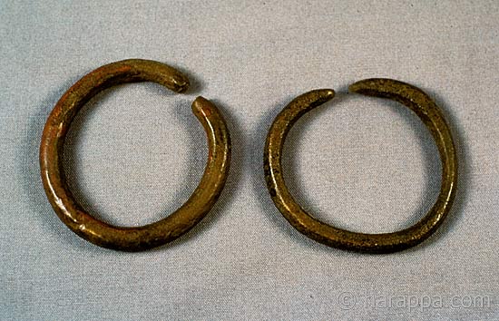 Mohenjo-daro Copper bangles